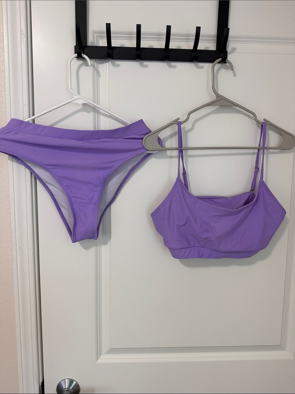 Lavender Two-Piece Bikini Set - Women Swim